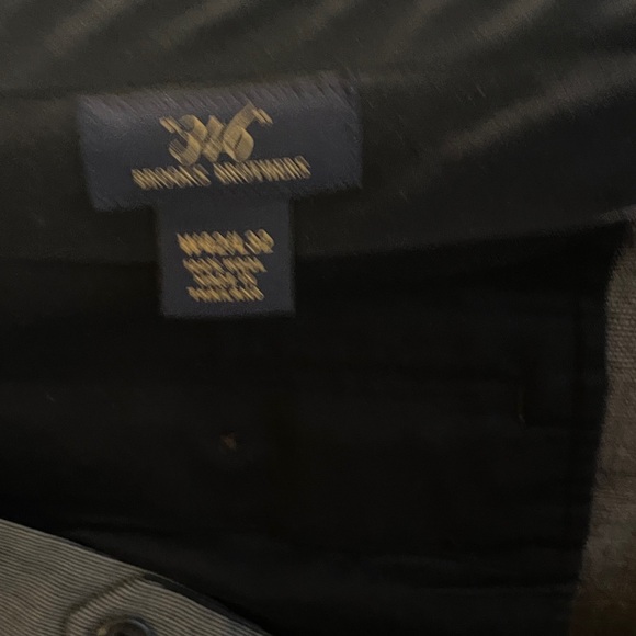 Brooks Brothers Charcoal Dress Slacks - Picture 2 of 5